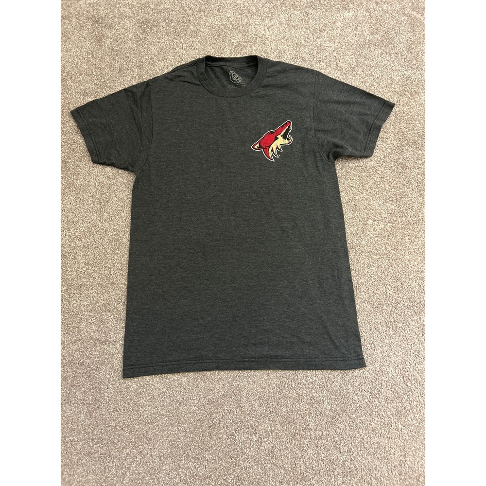 G-III Arizona Coyotes T-Shirt Mens Small Charcoal Grey Excellent NHL Fan Gear